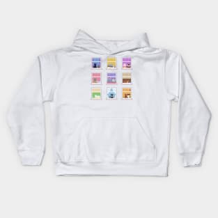 Cats Building Kids Hoodie